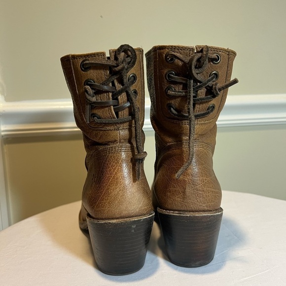 Frye Tan Ankle Boots - Picture 3 of 13